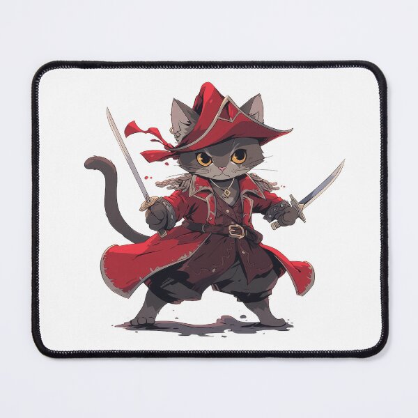 Item preview, Swashbuckler Cat Hero designed and sold by SundayDonuts.