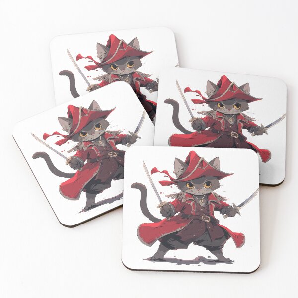 Item preview, Swashbuckler Cat Hero designed and sold by SundayDonuts.