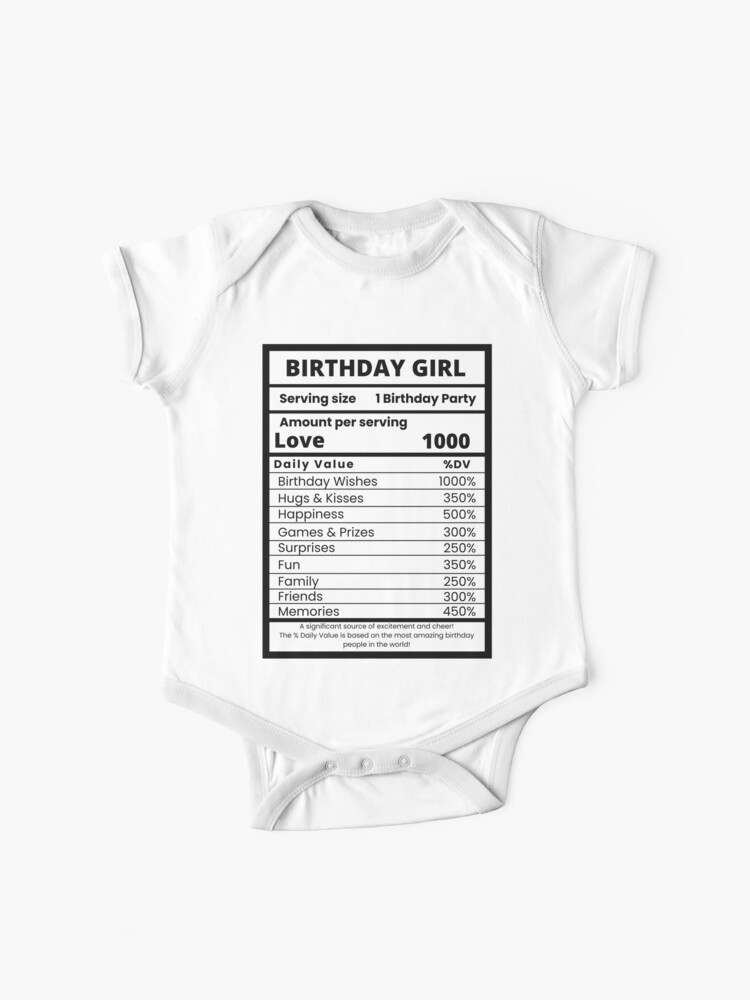 Birthday Baby Girl Anniversary Celebration | Baby One-Piece