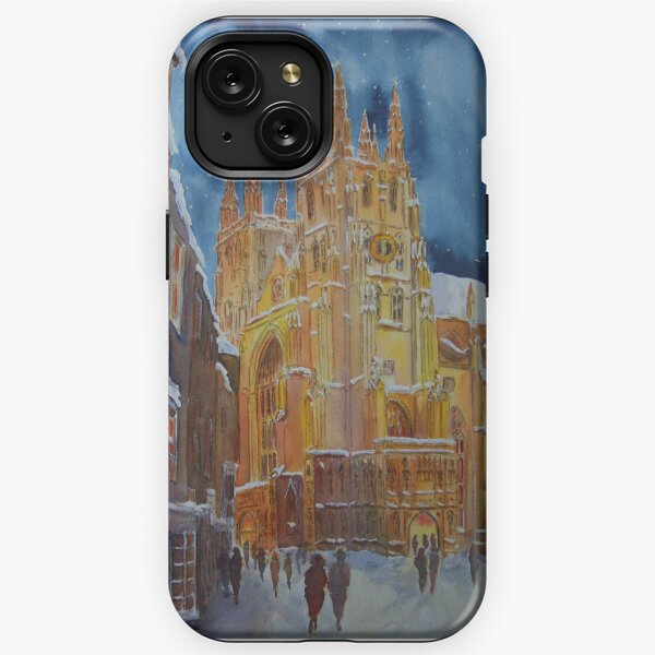 Christmas in Canterbury England iPhone Tough Case