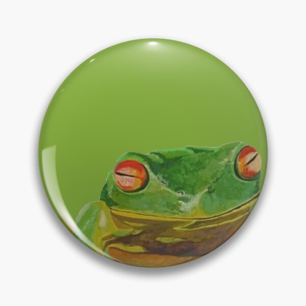 Item preview, Cute Red Eyed Tropical Tree Frog Cut Out designed and sold by taiche.