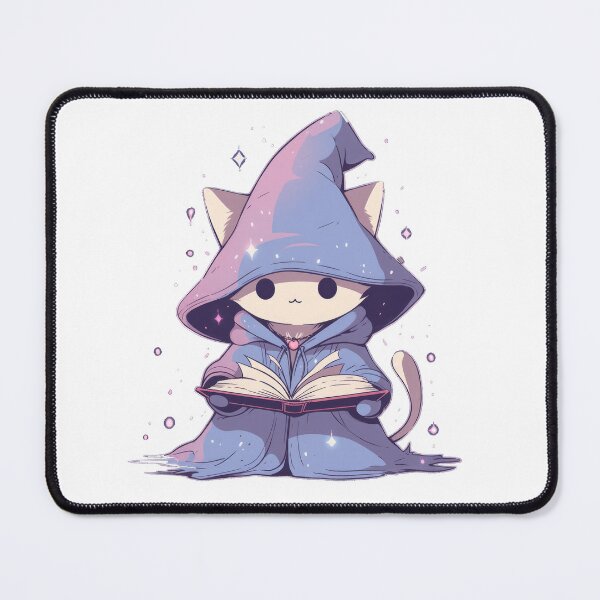 Item preview, Cute Wizard Cat Hero designed and sold by SundayDonuts.