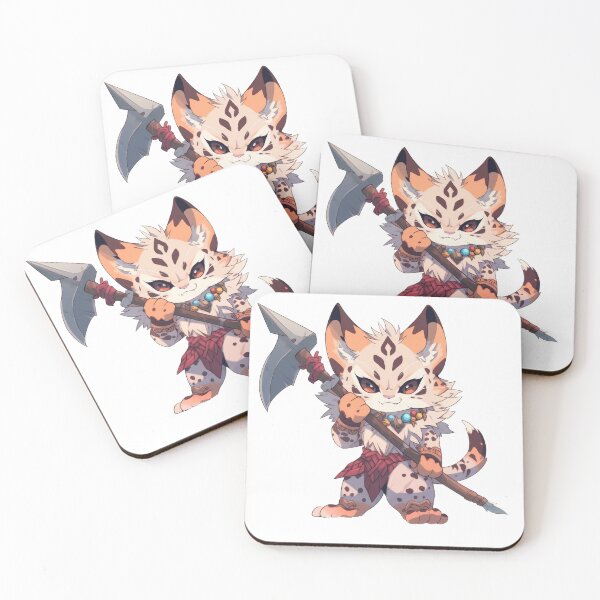 Item preview, Cute Warrior Cat Hero designed and sold by SundayDonuts.
