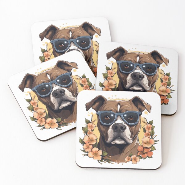 Item preview, Staffie vibrante designed and sold by ZombieLH.