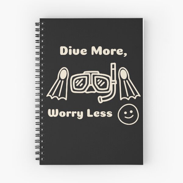 Item preview, Dive More, Worry Less designed and sold by KaratDesign.