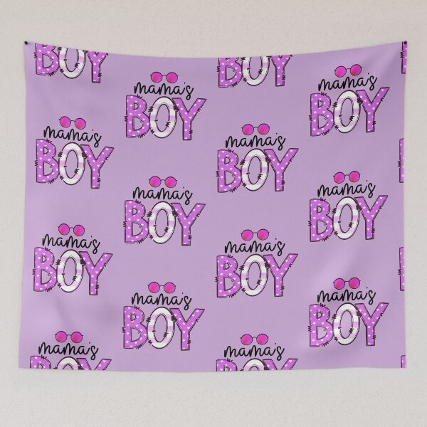 Item preview, Billy Lids Series: Mom's Have an Affinity for Their Boys Purple designed and sold by FuddalanDesigns.