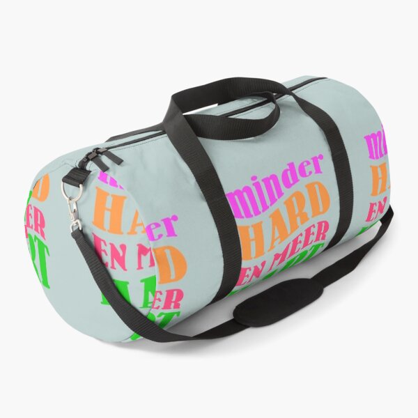 Item preview, Minder Hard en Meer Hart, Dutch Saying, Dialect designed and sold by DiensDesign.