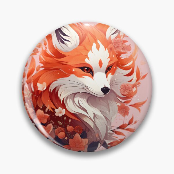 Item preview, Floral fox designed and sold by Trendy-Artistry.