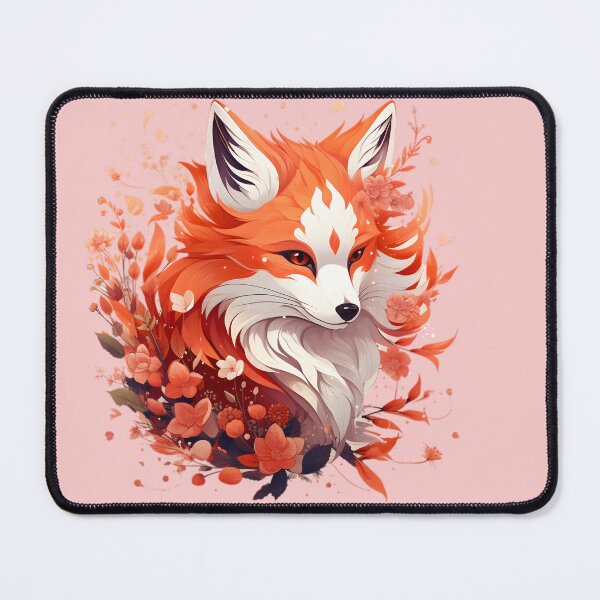 Item preview, Floral fox designed and sold by Trendy-Artistry.