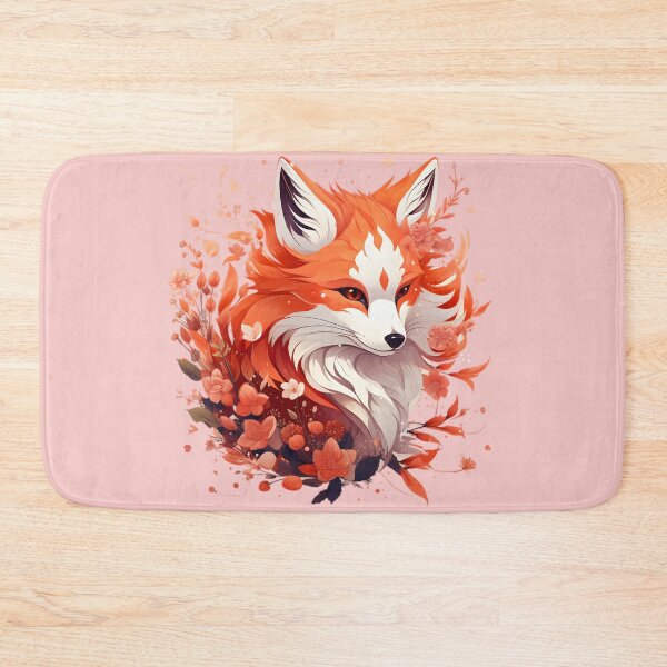 Item preview, Floral fox designed and sold by Trendy-Artistry.