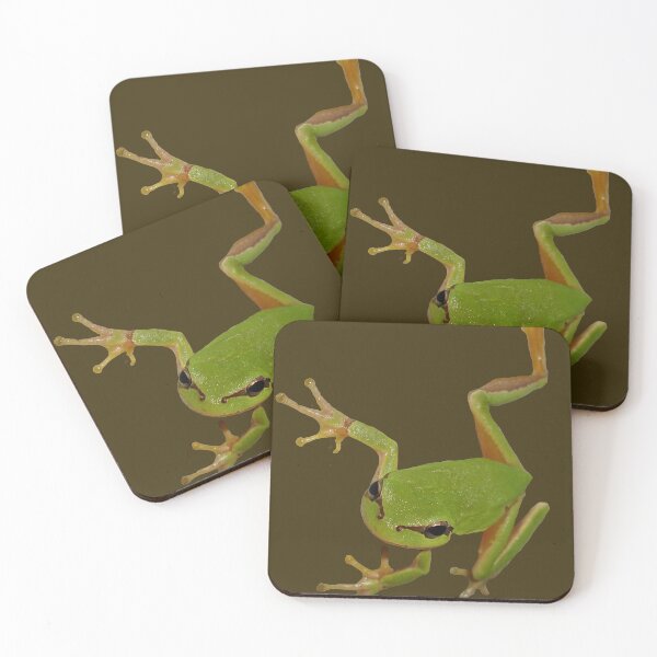 Item preview, European Green Tree Frog Isolated designed and sold by taiche.