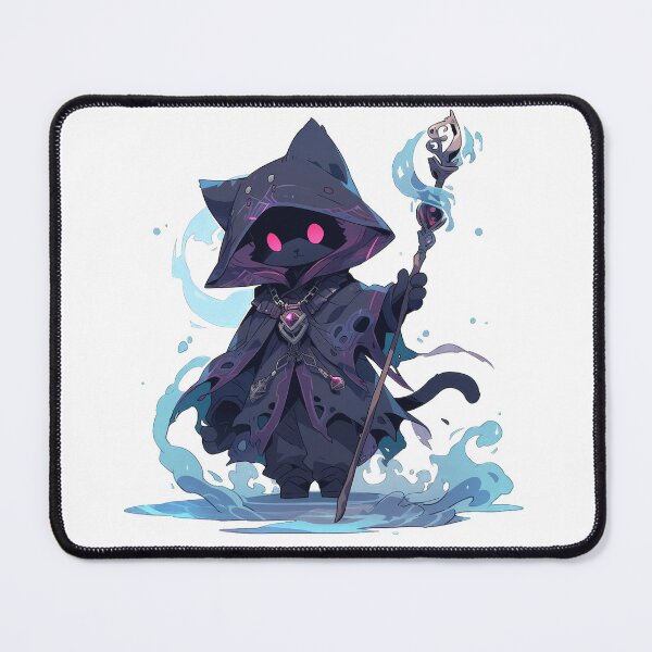 Item preview, Black Mage Cat Hero designed and sold by SundayDonuts.