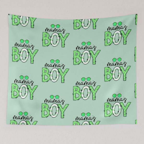 Item preview, Billy Lids Series: Mom's Have an Affinity for Their Boys Green designed and sold by FuddalanDesigns.