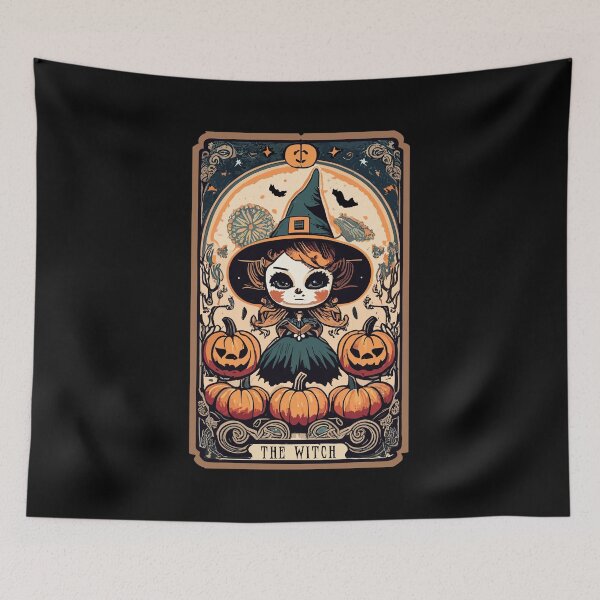 Item preview, Highly Detailed Witch Halloween Card: Vintage Poster Style designed and sold by BNCH44.