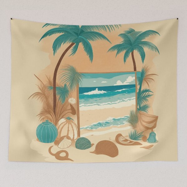 Item preview, Minimalist Art of Beach 7 designed and sold by NidADesign.