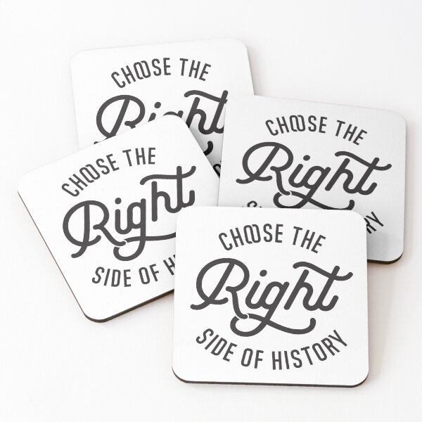 Item preview, Choose The Right Side Of History designed and sold by CatsCrew.