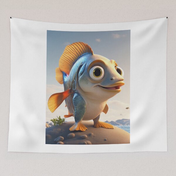 Item preview, Colorful Fish designed and sold by Greta Lobodzinska.