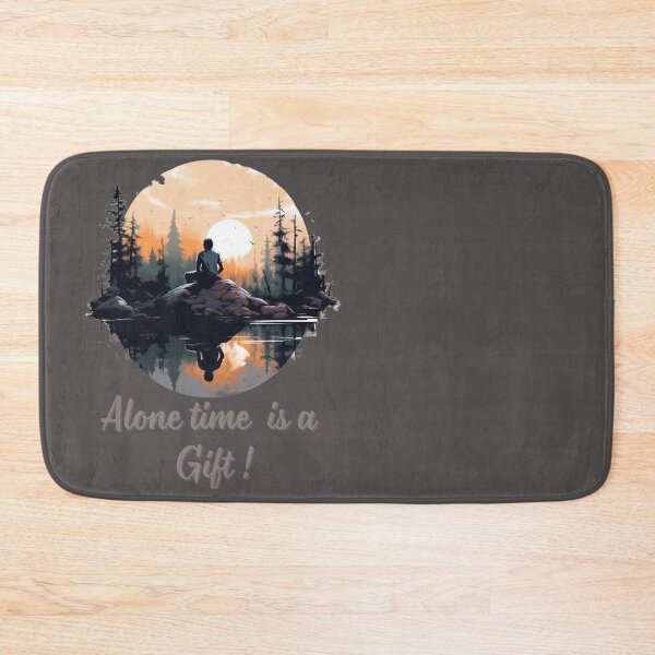 Item preview, Alone Time is a Gift  designed and sold by Ellimade.