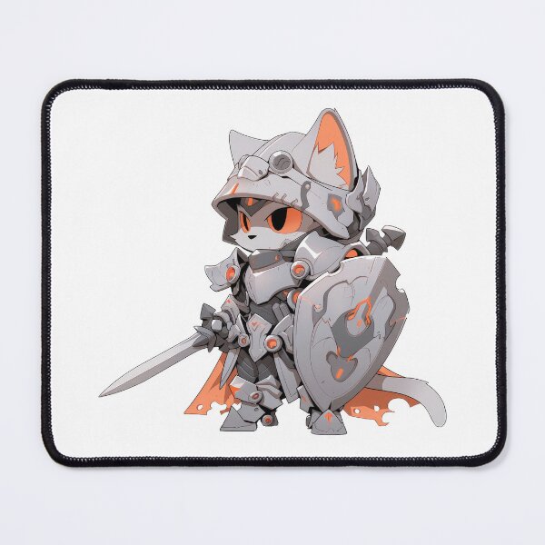 Item preview, Armored Knight Cat Hero designed and sold by SundayDonuts.