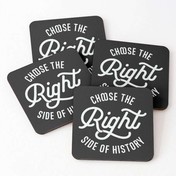 Item preview, Choose The Right Side Of History designed and sold by CatsCrew.