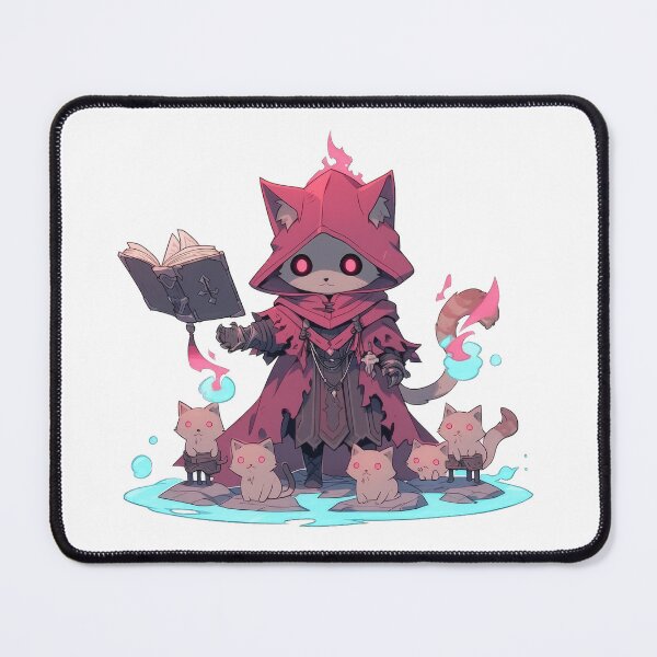 Item preview, Cute Necromancer Cat Hero designed and sold by SundayDonuts.