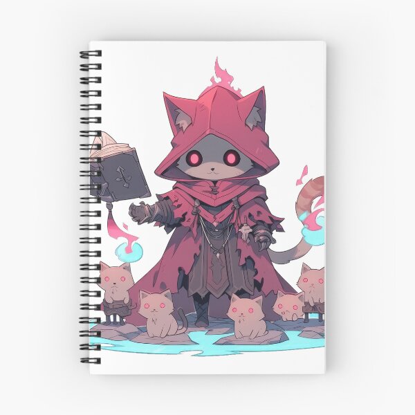 Item preview, Cute Necromancer Cat Hero designed and sold by SundayDonuts.