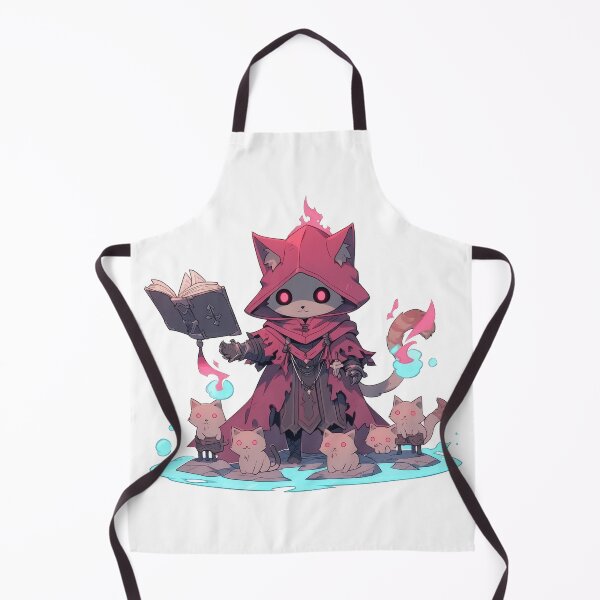 Item preview, Cute Necromancer Cat Hero designed and sold by SundayDonuts.