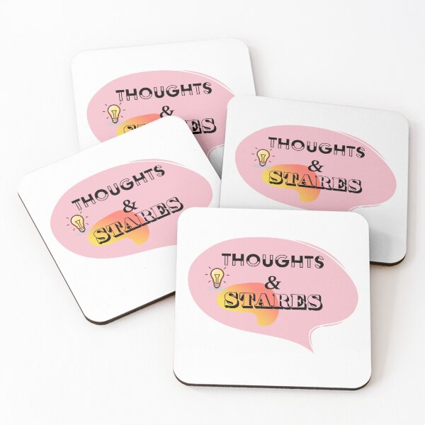 Item preview, Thoughts and Stares quote designed and sold by sunillodhwal.
