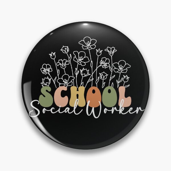 Item preview, School Social Worker Social Work Social Worker Appreciation Gift Wildflowers Social Worker Squad designed and sold by ShoniwDesigns.