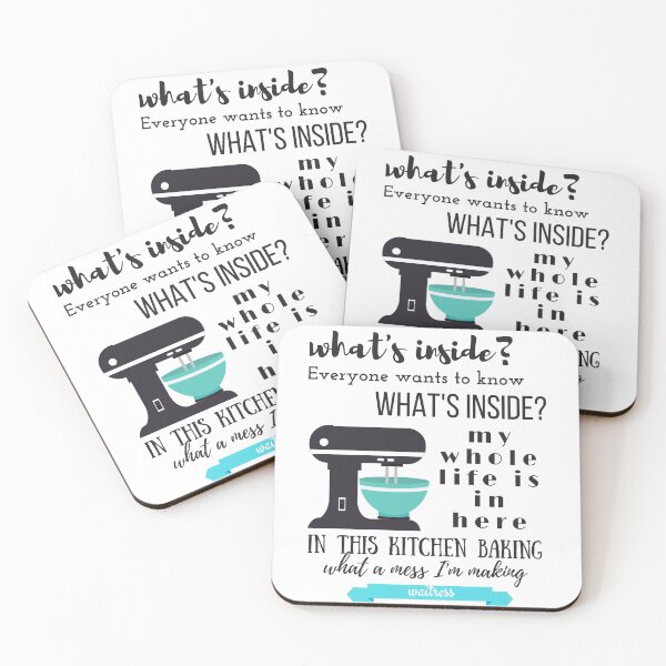 Item preview, What's Inside - Waitress designed and sold by SamanthaLee33.