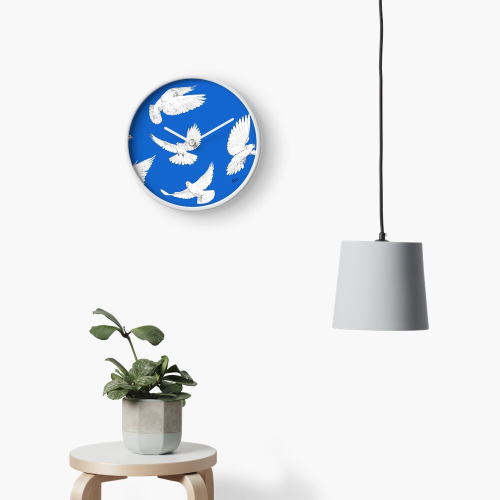 Aperçu de l'œuvre Horloge créée et vendue par IsaureEcartfixe.