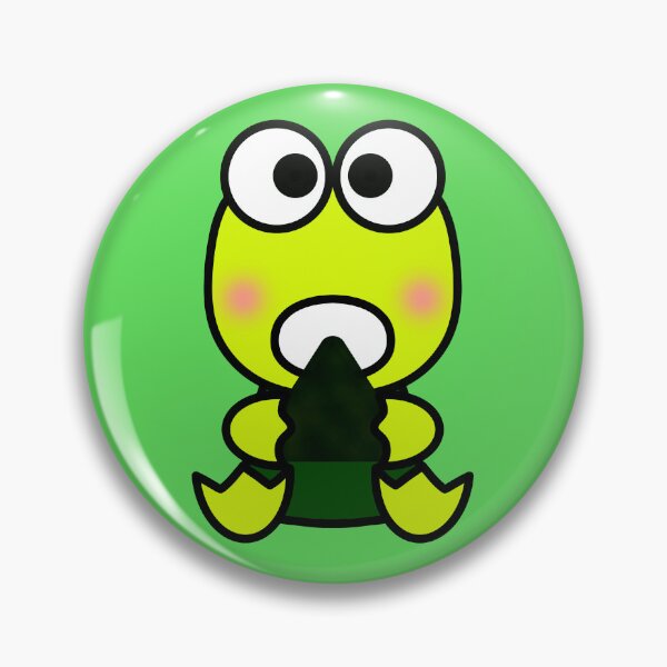 Item preview, Frog eating triangle kimbap designed and sold by NAGNE.