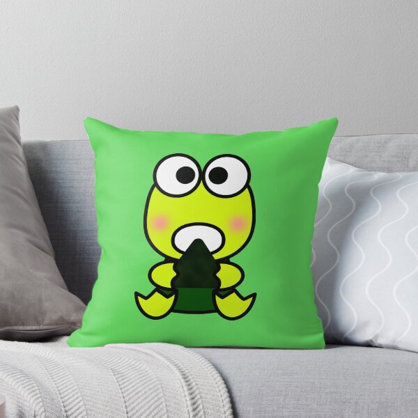 Item preview, Frog eating triangle kimbap designed and sold by NAGNE.