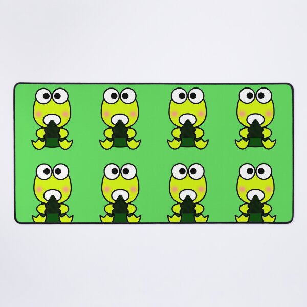 Item preview, Frog eating triangle kimbap designed and sold by NAGNE.