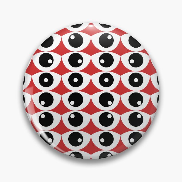 Item preview, Creepy Red Eyes Pattern designed and sold by DafraDesign.