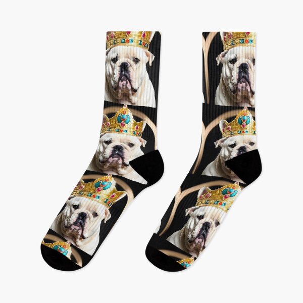 Item preview, The Queen [English Bulldog] designed and sold by Nikola Eftimov.