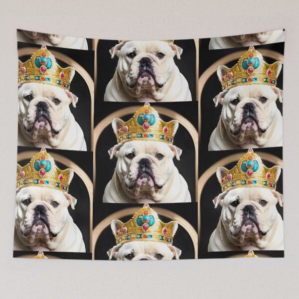 Item preview, The Queen [English Bulldog] designed and sold by Nikola Eftimov.