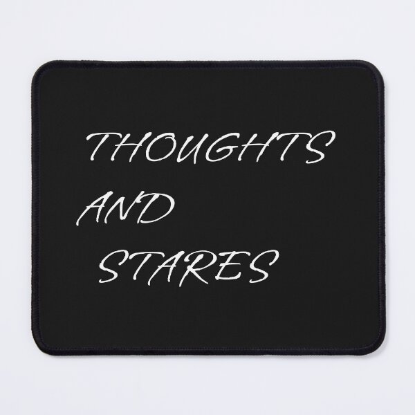 Item preview, Thoughts And Stares ,Funny Quotes designed and sold by Designfs.