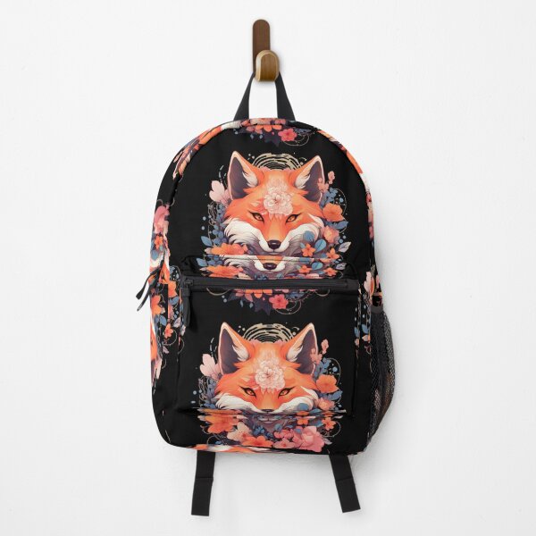 Item preview, Fox with flowers designed and sold by Trendy-Artistry.