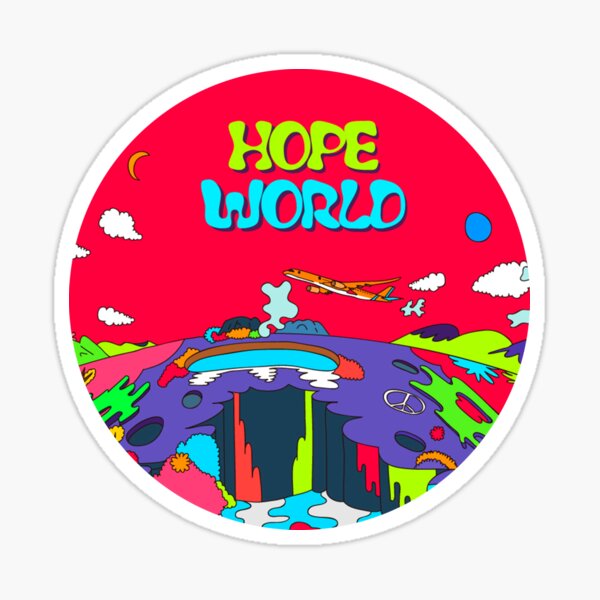 MUSIC BTS J HOPE / HOPE WORLD HIXTAPE Sticker