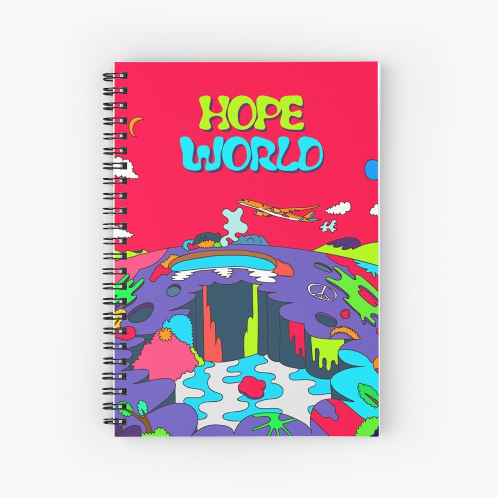 MUSIC BTS J HOPE / HOPE WORLD HIXTAPE Spiral Notebook