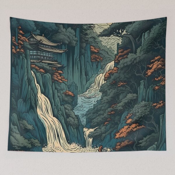 Item preview, A Waterfall Scene designed and sold by alacaz.