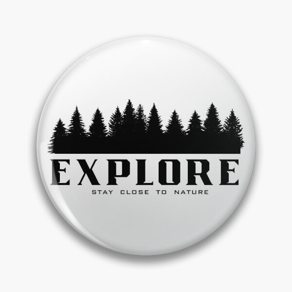 Item preview, Explore Nature Trees Silhouette  designed and sold by LittleCabinLife.
