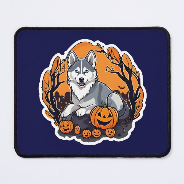 Item preview, halloween husky designed and sold by SketchysDESIGNS.