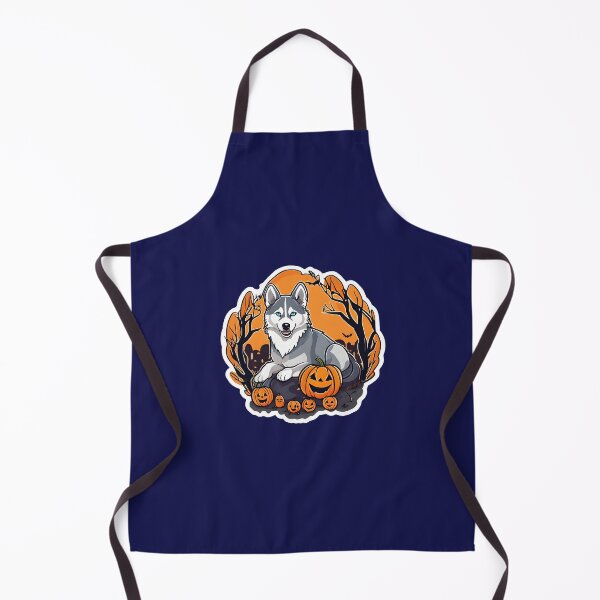 Item preview, halloween husky designed and sold by SketchysDESIGNS.