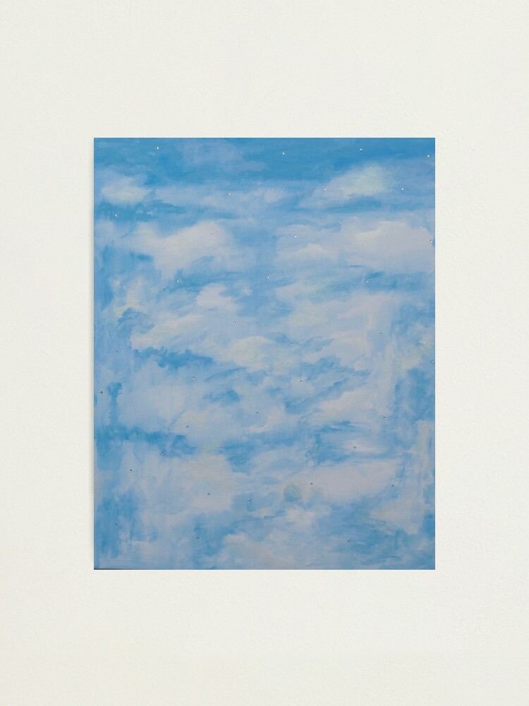 Thumbnail 2 of 3, Photographic Print, Away in the Clouds designed and sold by Stirly.