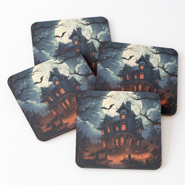 Item preview, Haunted house | Hallowen theme design designed and sold by PatiMN.