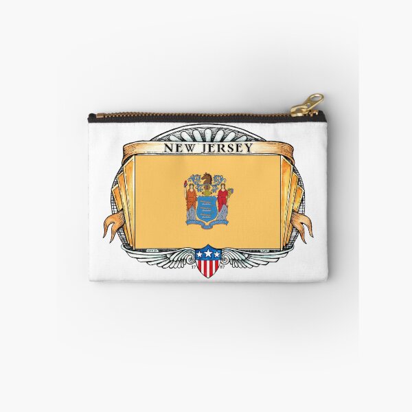 Item preview, New Jersey Art Deco Design with Flag designed and sold by Cleave.