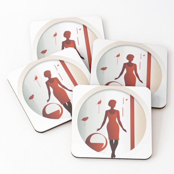Item preview, Sticker for Women Restroom designed and sold by StudioRedKoala.