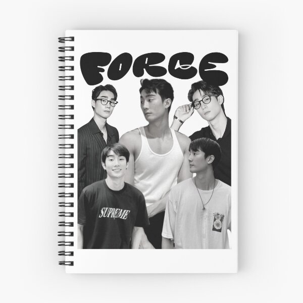 Item preview, Force Jiratchapong Collage (White Version) designed and sold by ErikaRini.